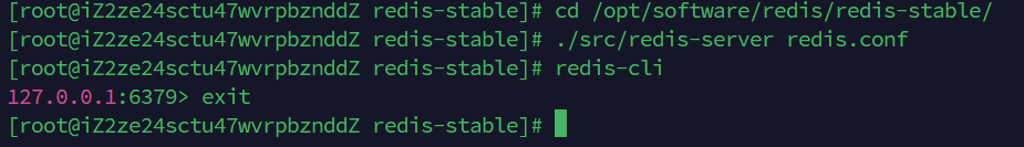 redis-cli-exit